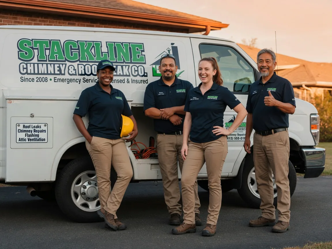Chimney flashing repair company in Cassville, PA